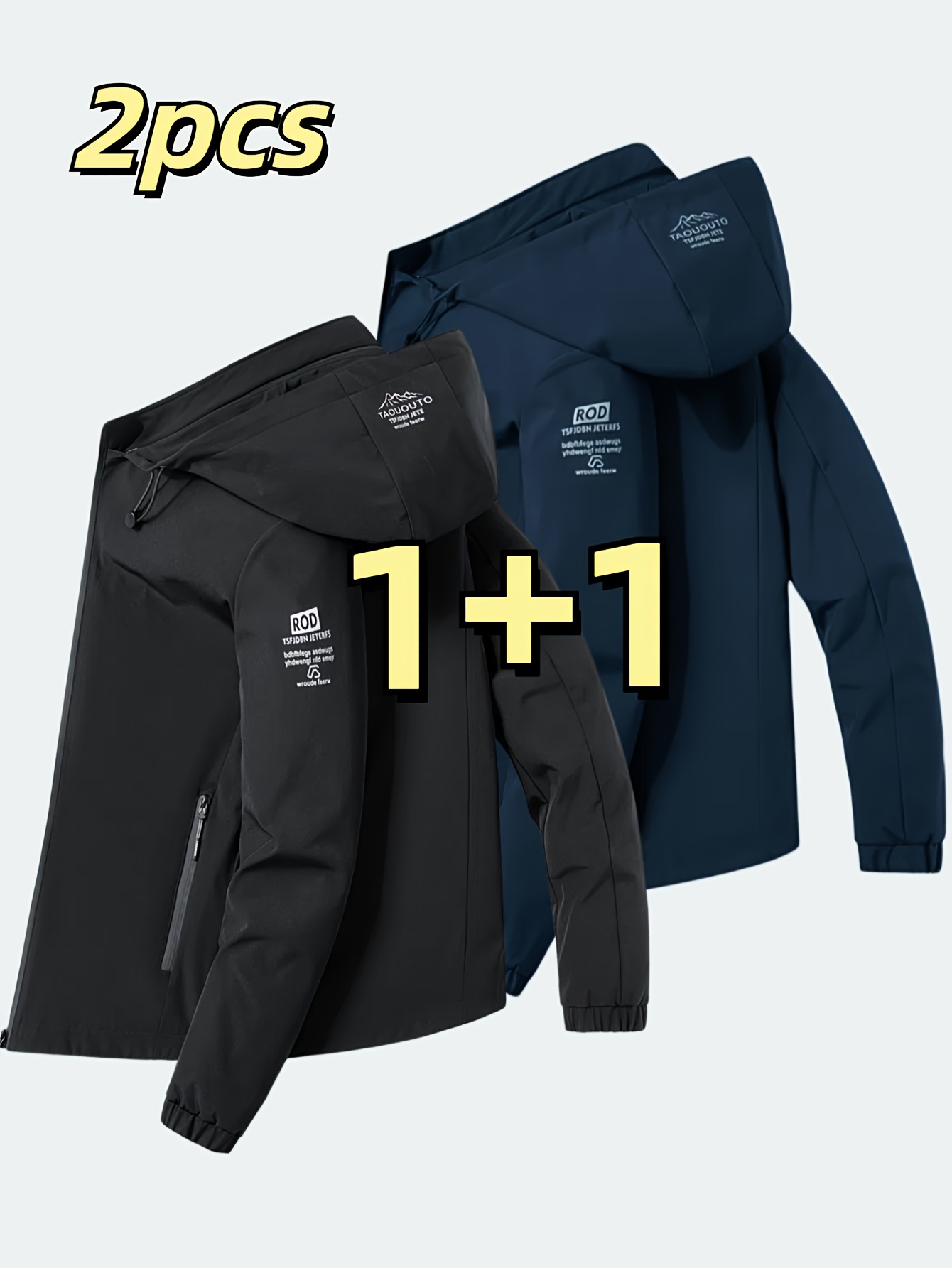 Men'S Fashion Zipper Jacket - Jaqueta masculina à prova de vento