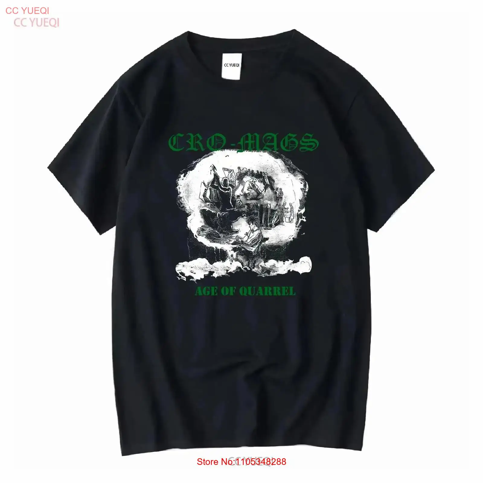 Men'S Fashion Mag - Camiseta Cro Mags The Age of