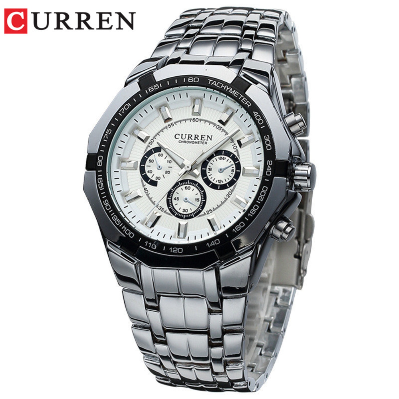 Men'S Fashion Magazine - Relógio Masculino de Luxo CURREN, Marca