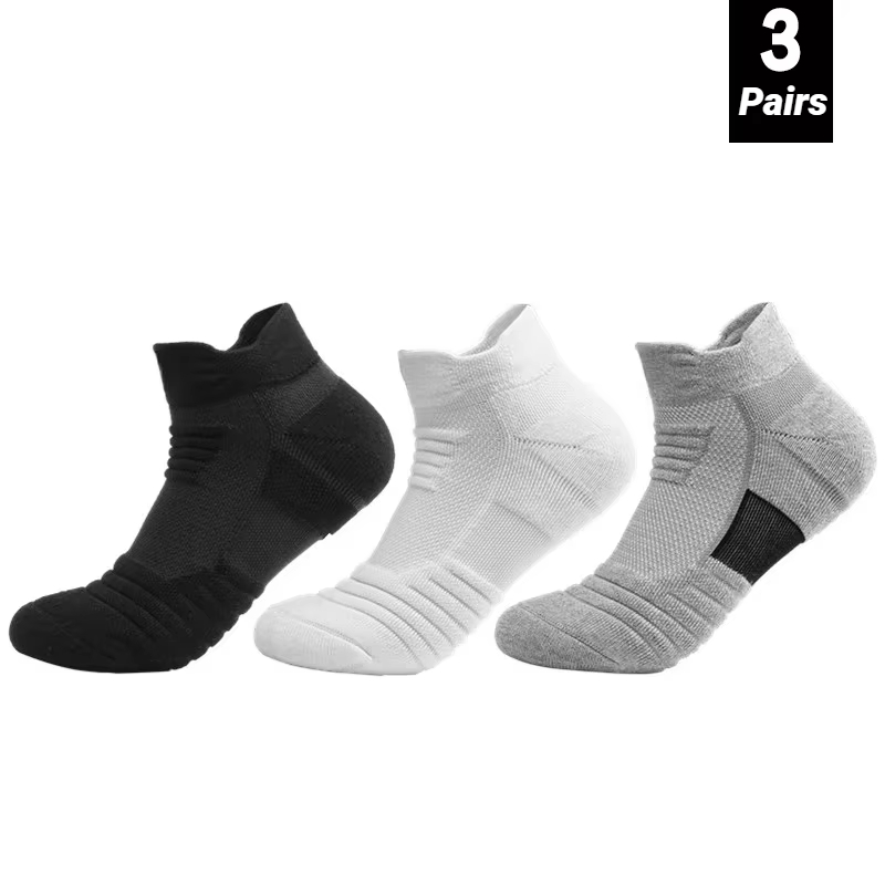 Socks Ankle Men - 3 Pares de Meias de Futebol