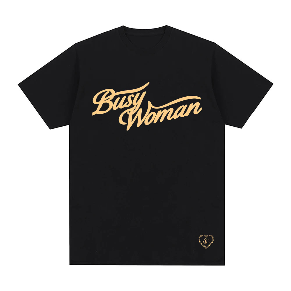 Men'S Fashion Websites - Camiseta Feminina 'Mulher Ocupada' 2026 Nova