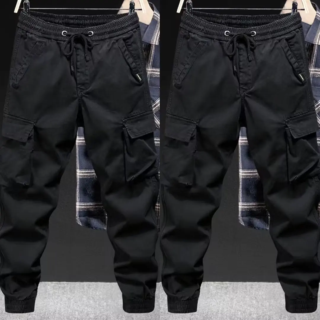 Men'S Fashion Trousers - Calças Cargo Casuais Masculinas Primavera Outono