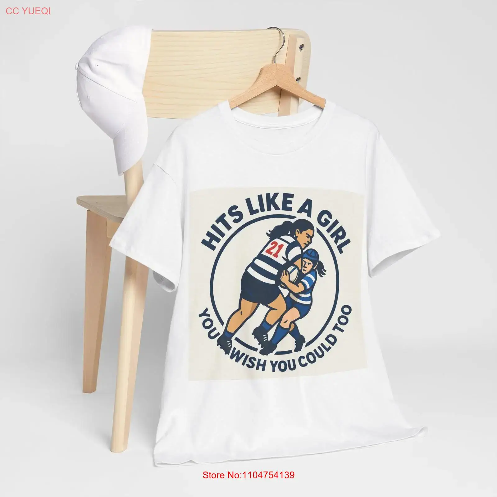 Mens Fashion Rugby Shirts - Camiseta de Algodão Vintage Estilo Streetwear