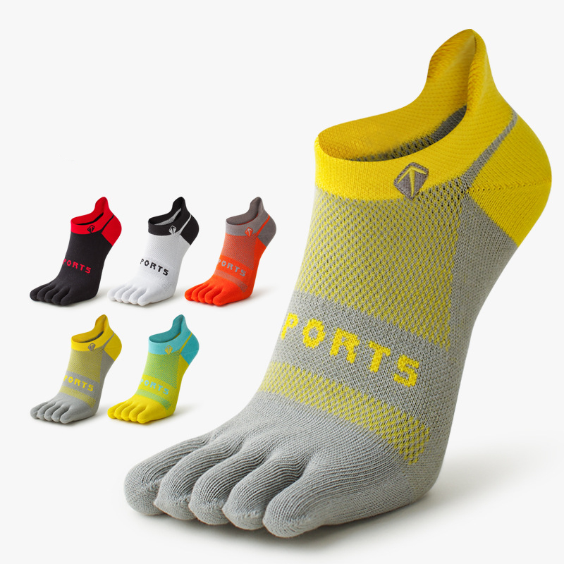 Socks Ankle Men - 1 par masculino coolmax toe barco