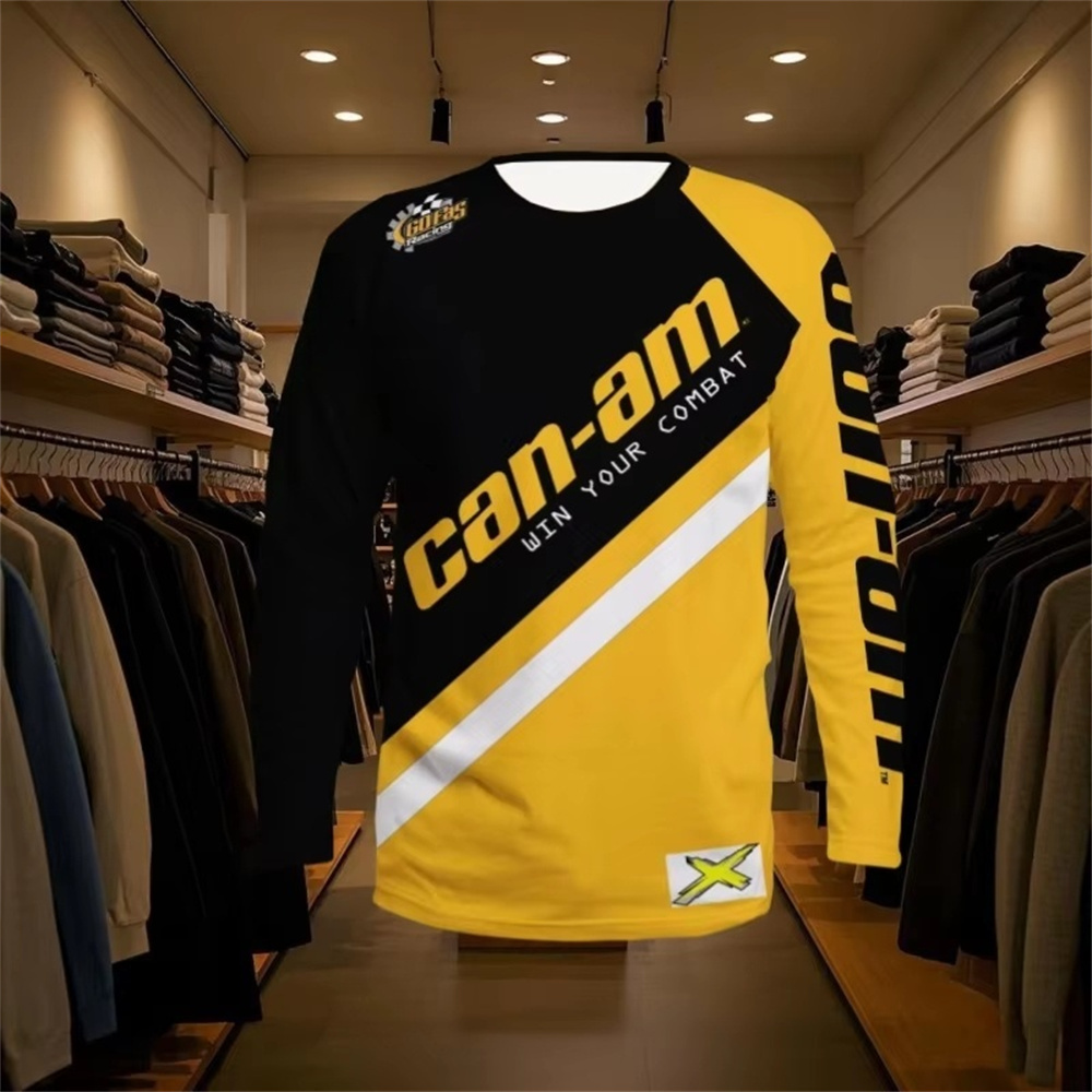 Men'S Fashion Looks - Camiseta de Manga Longa para Corrida