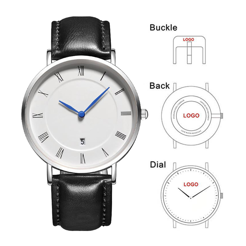 Men'S Fashion Magazine - B-8210A simples homens relógios com data