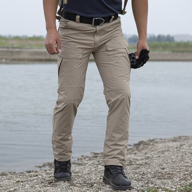 Men'S Fashion Trousers - Calças Cargo Táticas para Hiking ao