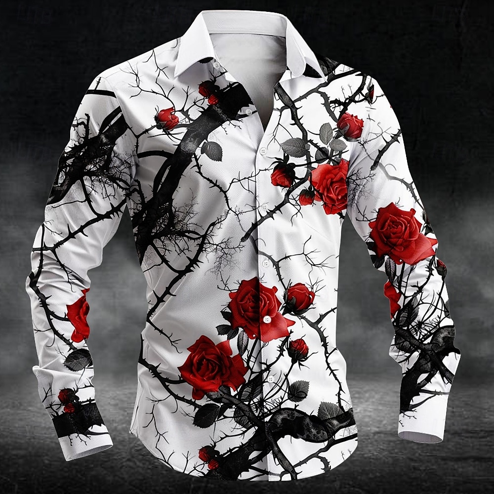 Men'S Fashion Looks - Camisa Masculina de Manga Longa com