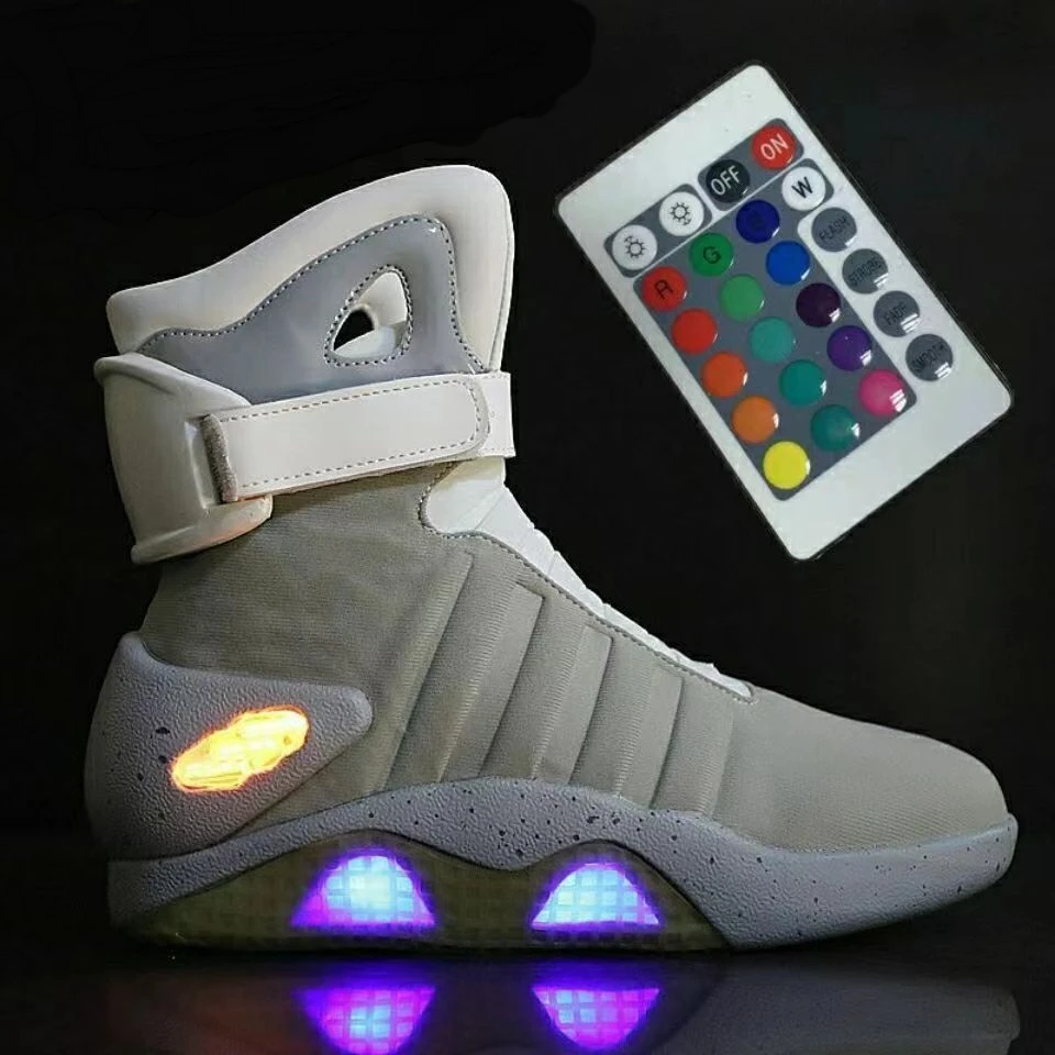 Men'S Fashion Mag - Controle remoto led mag sapatos moda