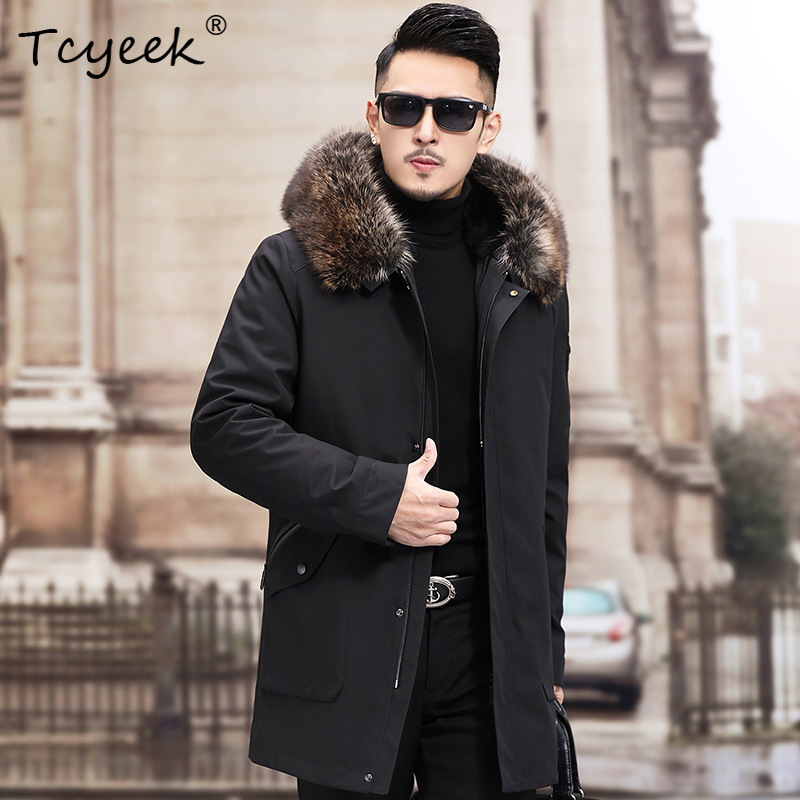Jaquetas de Inverno Tcyeek com - Men'S Fashion Zipper Jacket avaliação e preço
