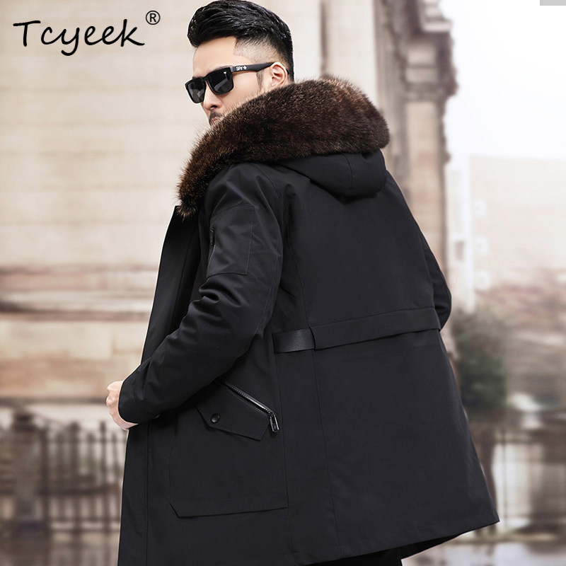 Jaquetas de Inverno Tcyeek com - Men'S Fashion Zipper Jacket avaliação e preço