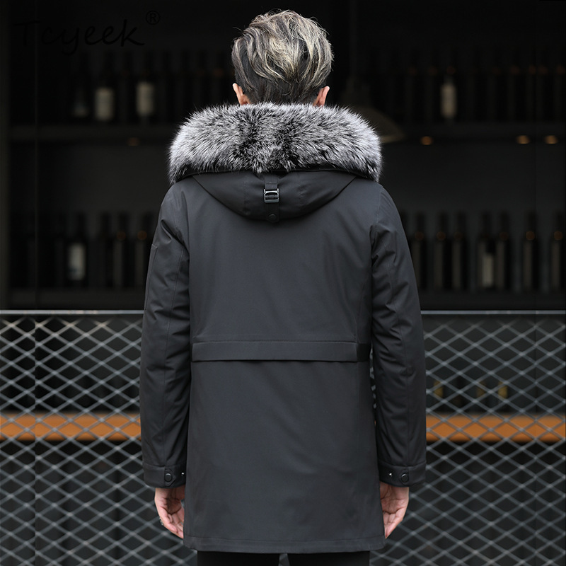 Jaquetas de Inverno Tcyeek com - Men'S Fashion Zipper Jacket avaliação e preço