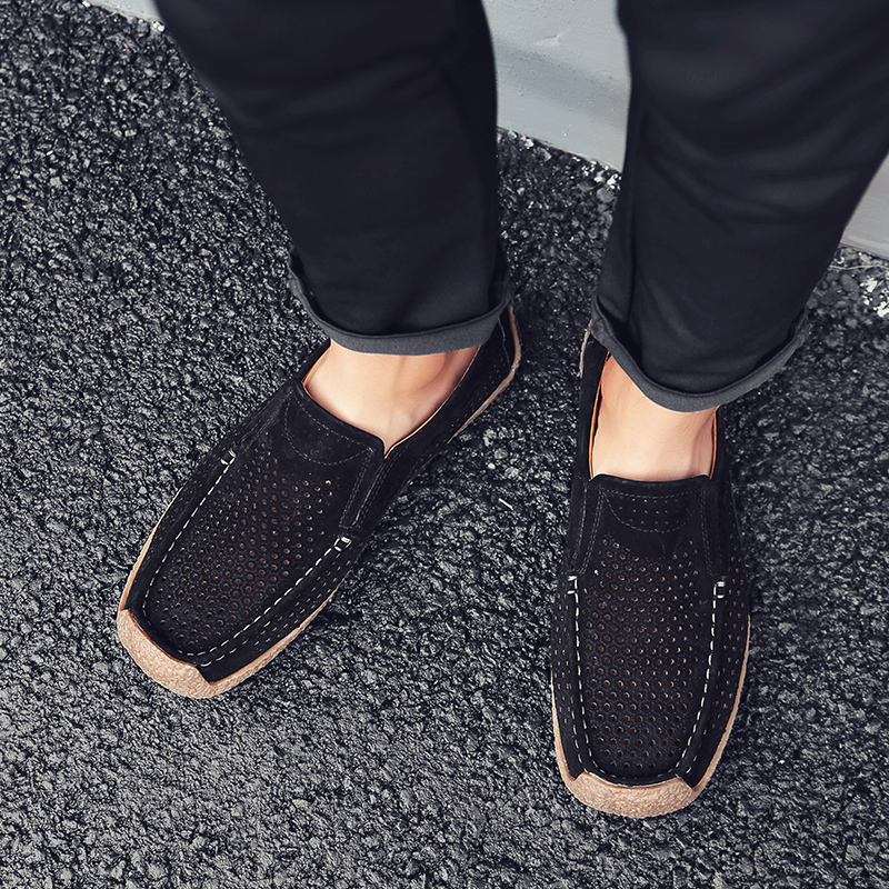 Homens mocassins de alta quali - Suede Loafers Men avaliação e preço