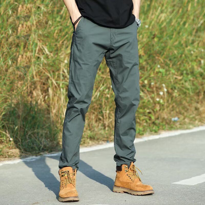 Calças Casuais Masculinas Solt - Men'S Fashion Trousers avaliação e preço