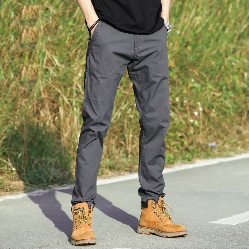 Calças Casuais Masculinas Solt - Men'S Fashion Trousers avaliação e preço