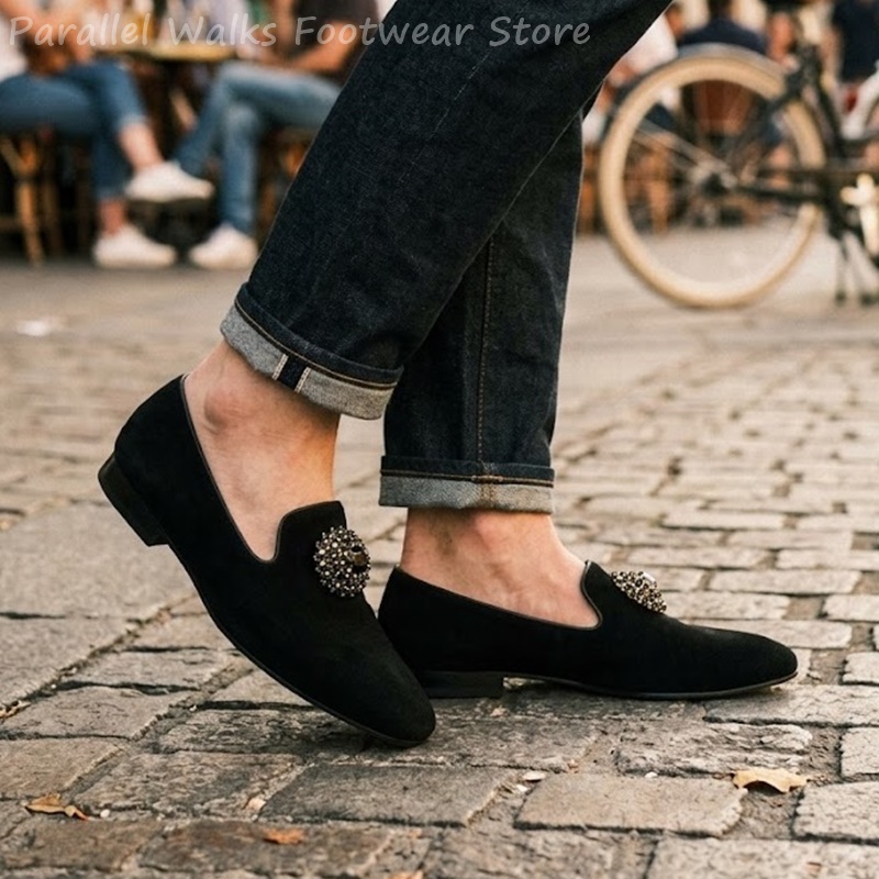 Mocassins Masculinos de Camurç - Suede Loafers Men avaliação e preço