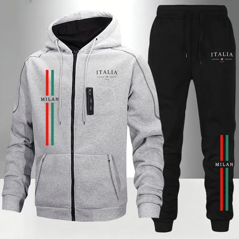 Conjunto de Roupas Casuais de  - Jogger Sweatpants Men avaliação e preço
