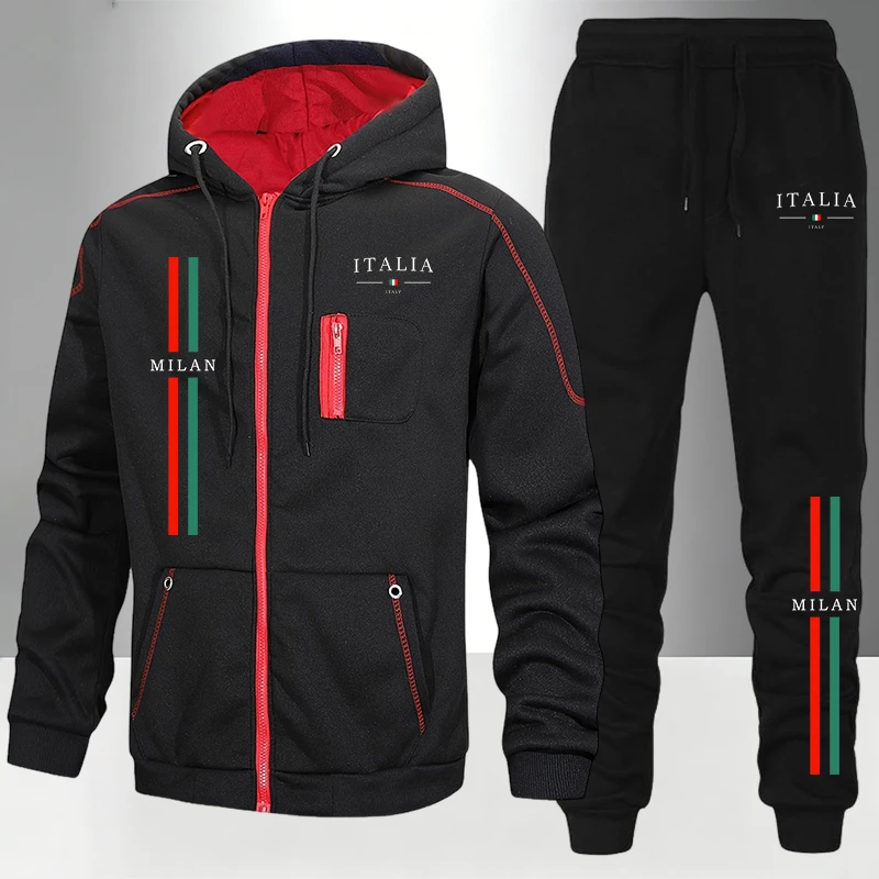 Conjunto de Roupas Casuais de  - Jogger Sweatpants Men avaliação e preço