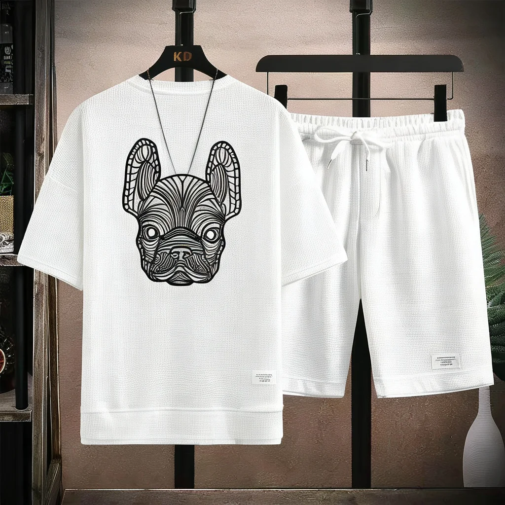 Conjunto de camiseta e shorts  - Men'S Fashion Looks avaliação e preço