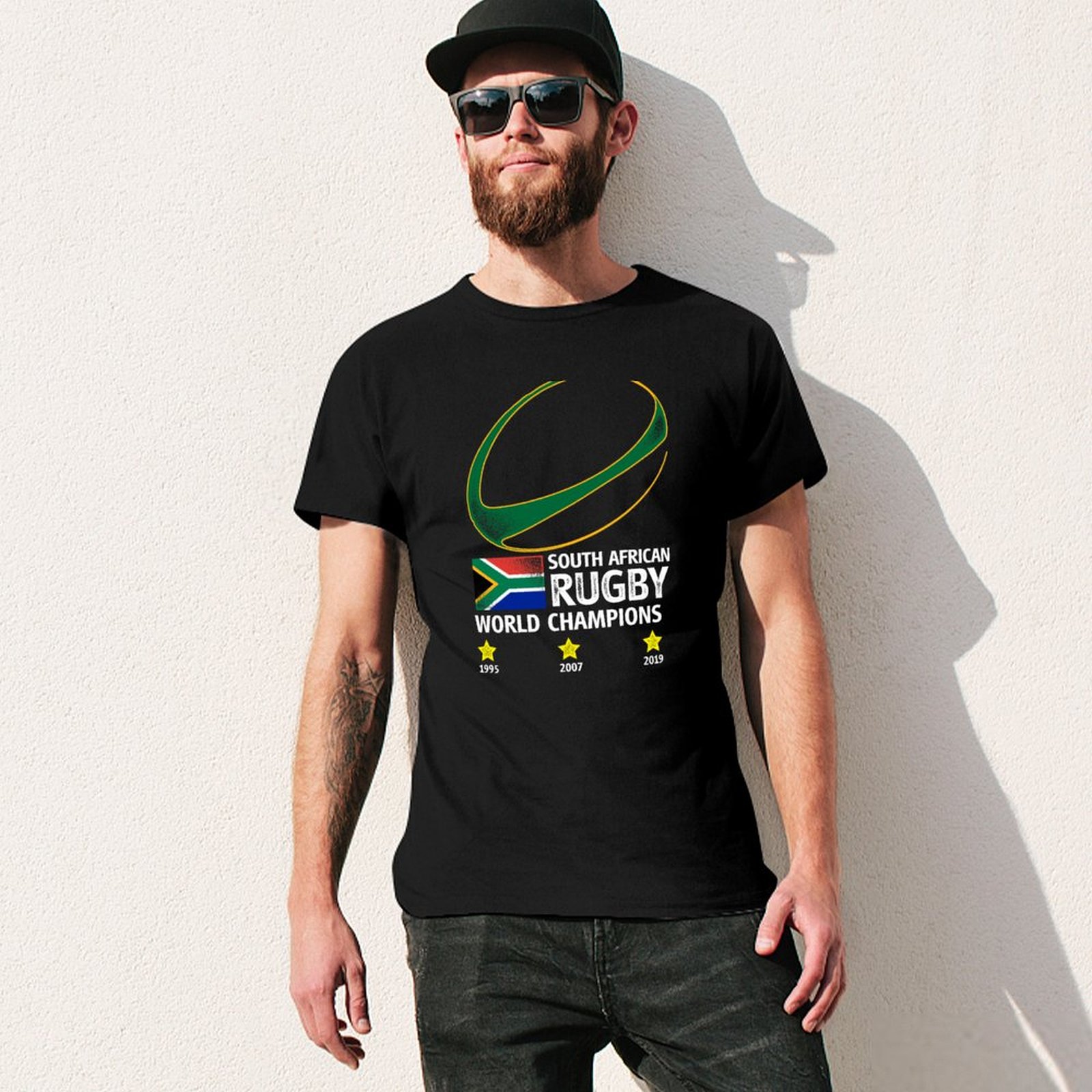 Camiseta Casual Simples e Mode - Mens Fashion Rugby Shirts avaliação e preço