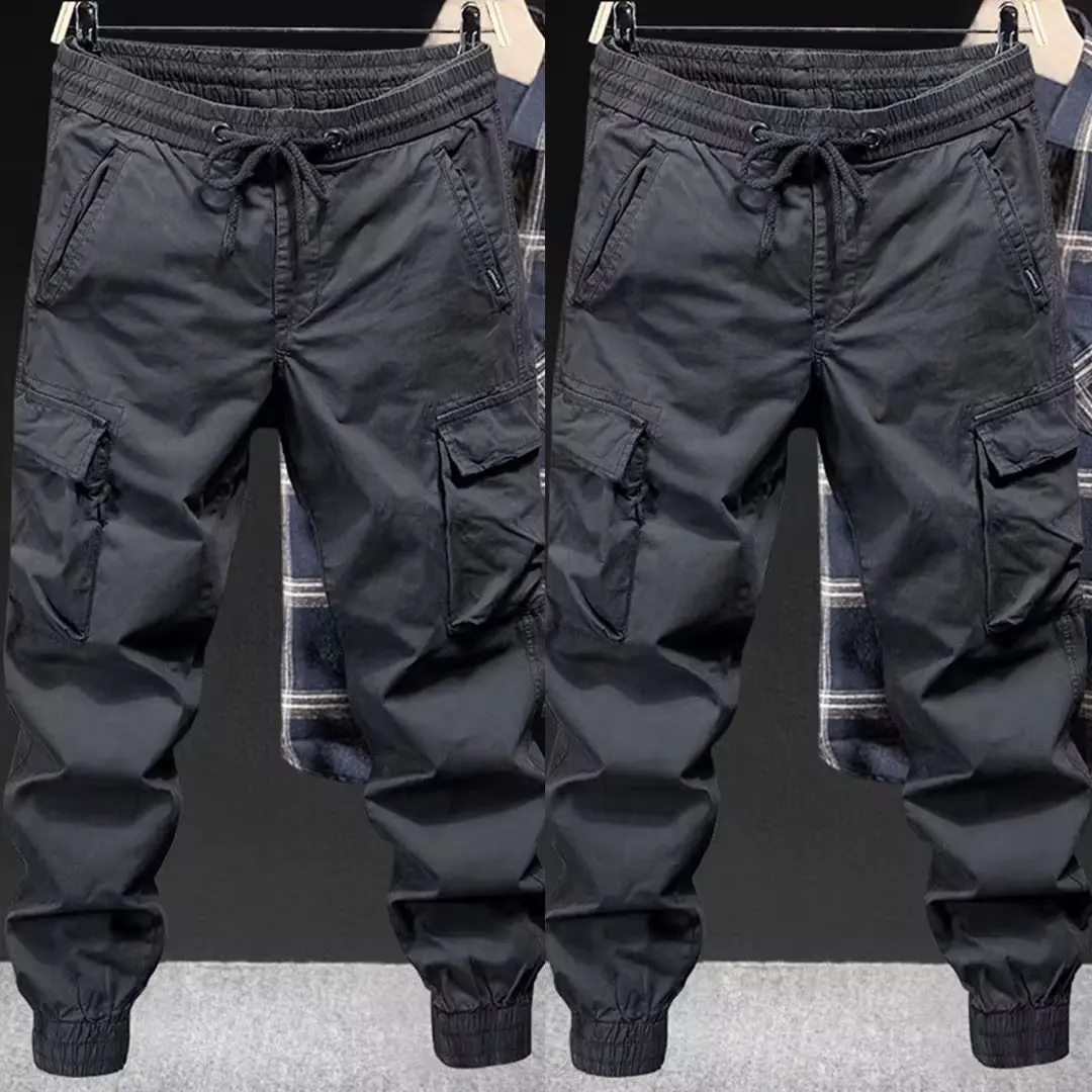 Calças Cargo Casuais Masculina - Men'S Fashion Trousers avaliação e preço