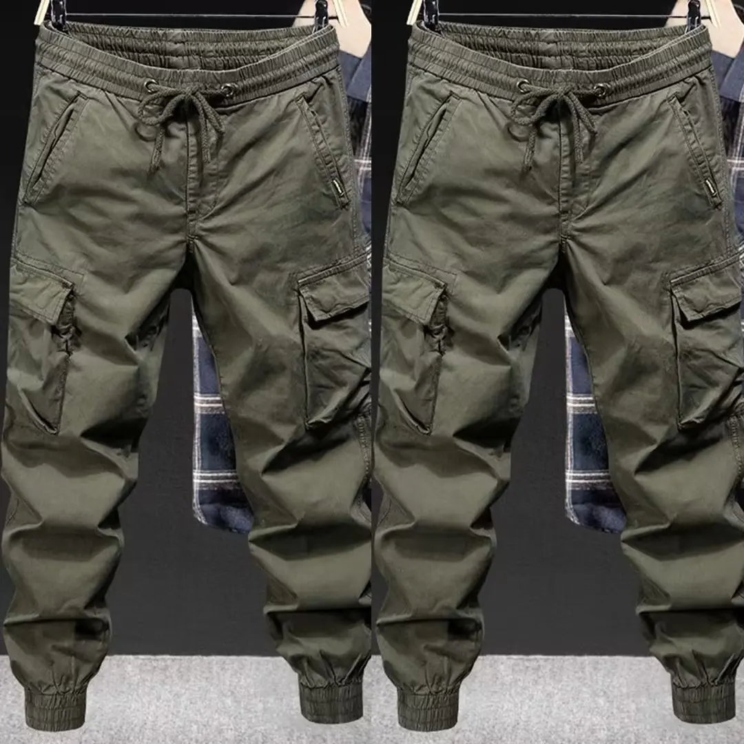 Calças Cargo Casuais Masculina - Men'S Fashion Trousers avaliação e preço