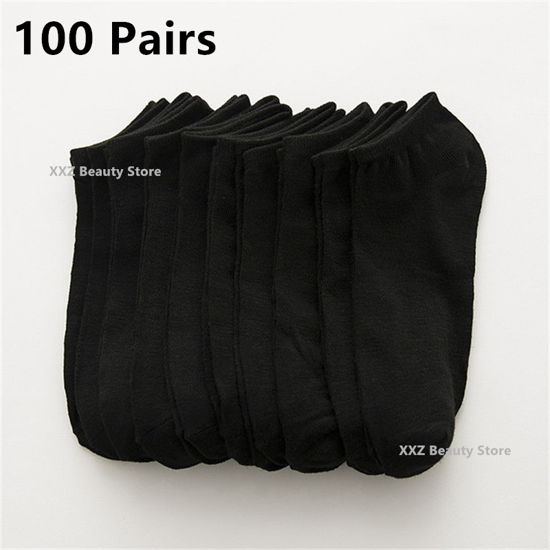 Atacado 50/100 Pares de Meias  - Socks Ankle Men avaliação e preço