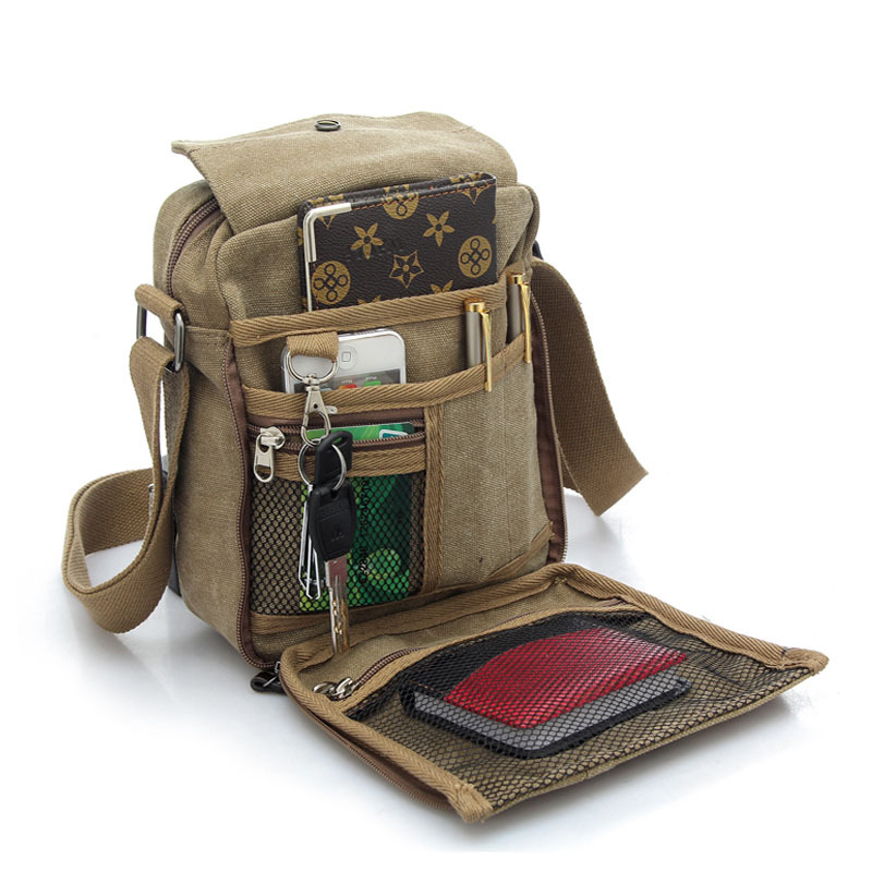 2025 NOVO Bolsa de Lona Mascul - Men'S Fashion Mag avaliação e preço