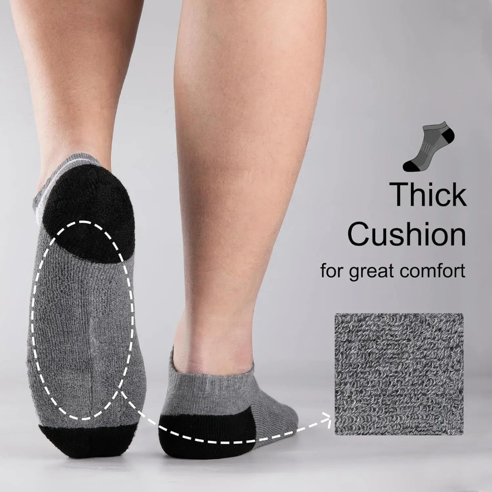 1-10 pares de meias respirávei - Socks Ankle Men avaliação e preço