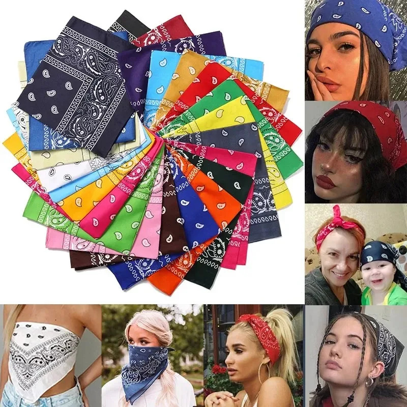 3/6 pçs hip hop bandana 23 est - Men Fashion Hair Style avaliação e preço