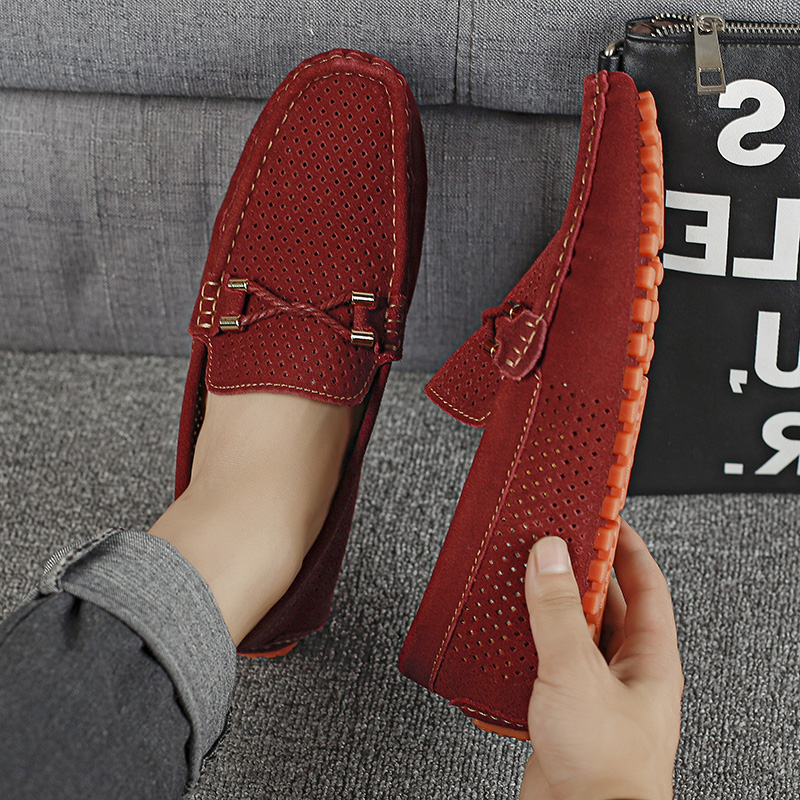 Sapatos Casuais Masculinos de  - Suede Loafers Men avaliação e preço