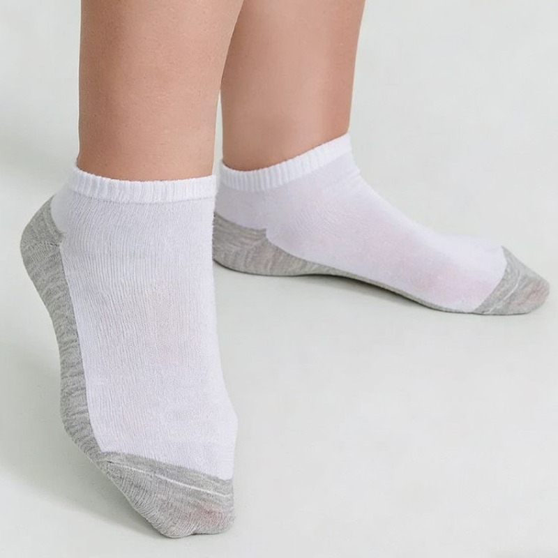 1/6 Pares de Meias Antiodor pa - Socks Ankle Men avaliação e preço