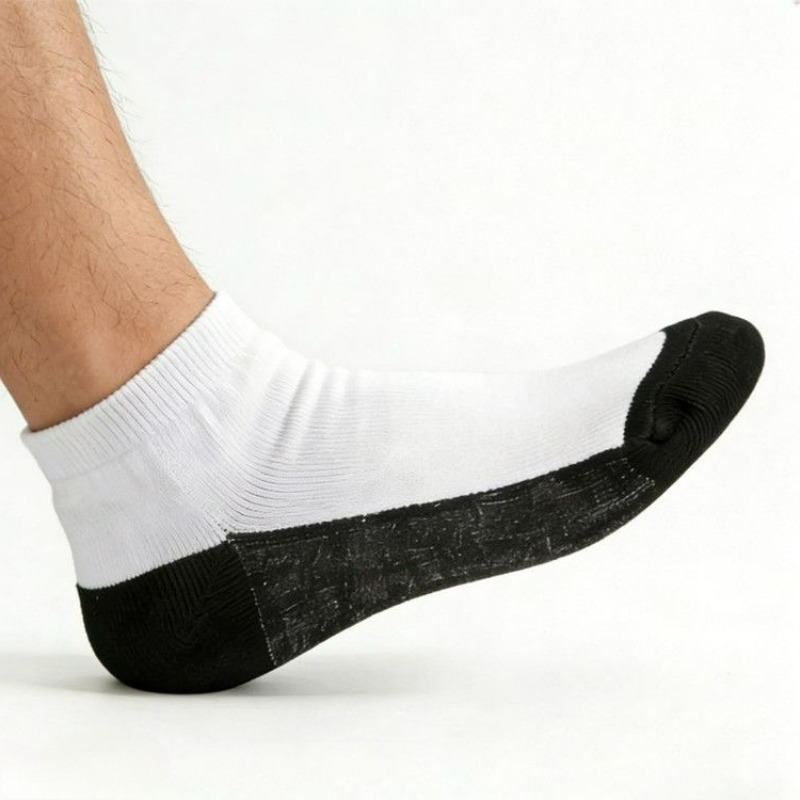 1/6 Pares de Meias Antiodor pa - Socks Ankle Men avaliação e preço