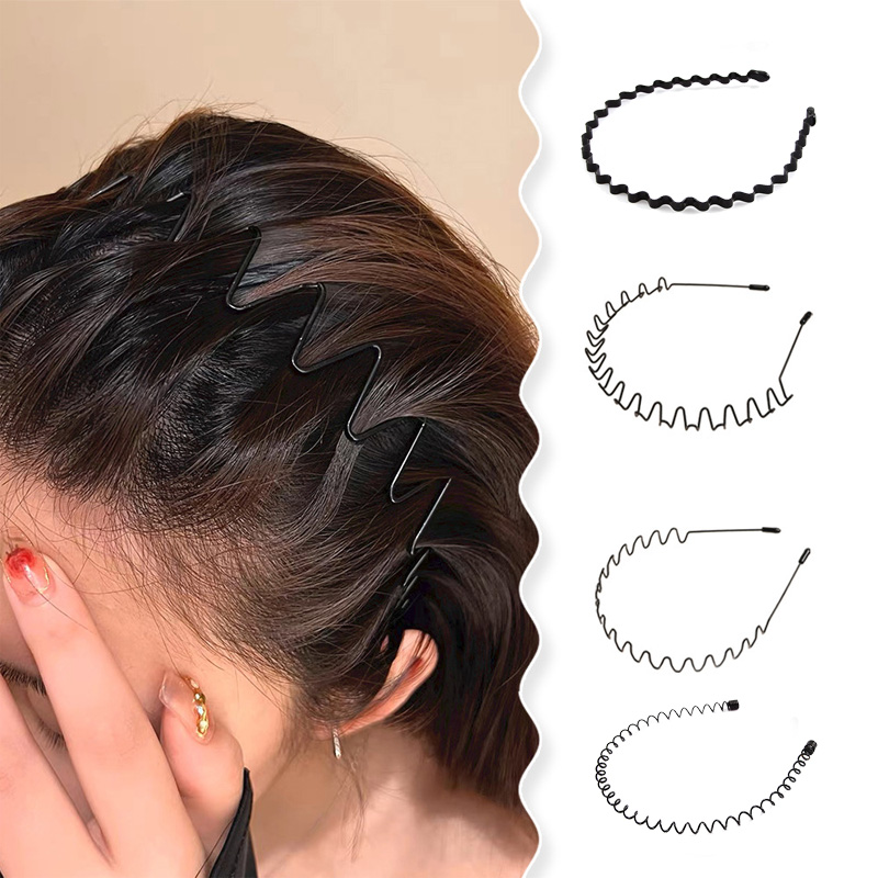 2-5 pçs ondulado hairband prim - Men Fashion Hair Style avaliação e preço
