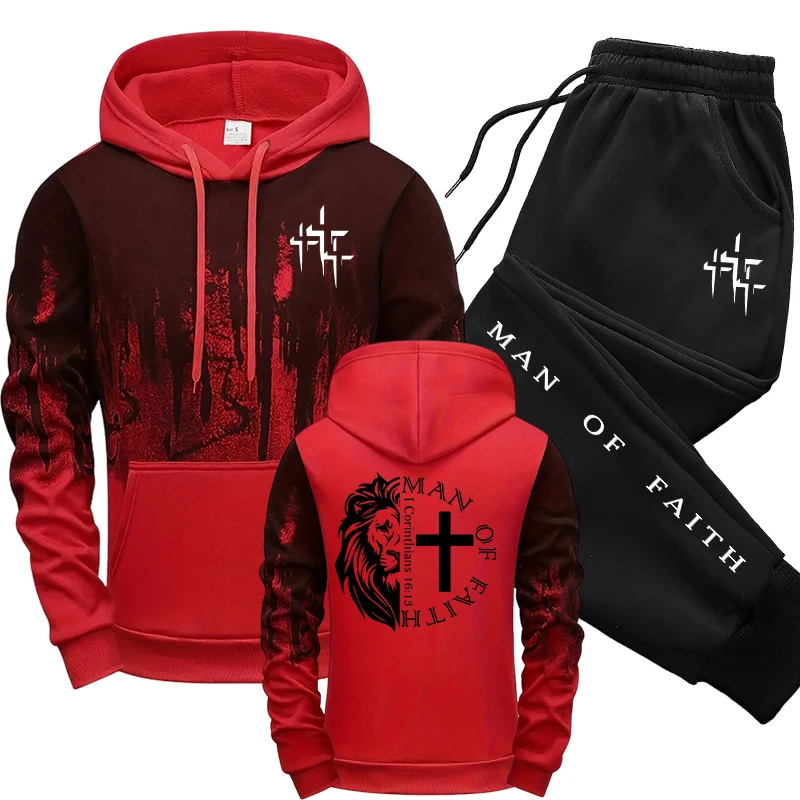 Conjunto Masculino com Estampa - Jogger Sweatpants Men avaliação e preço