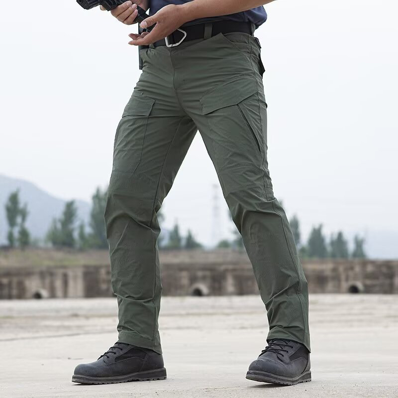 Calças Cargo Táticas para Hiki - Men'S Fashion Trousers avaliação e preço