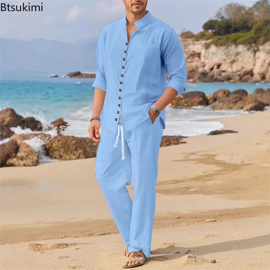 Conjunto Masculino Casual de P - Men'S Fashion Pants avaliação e preço