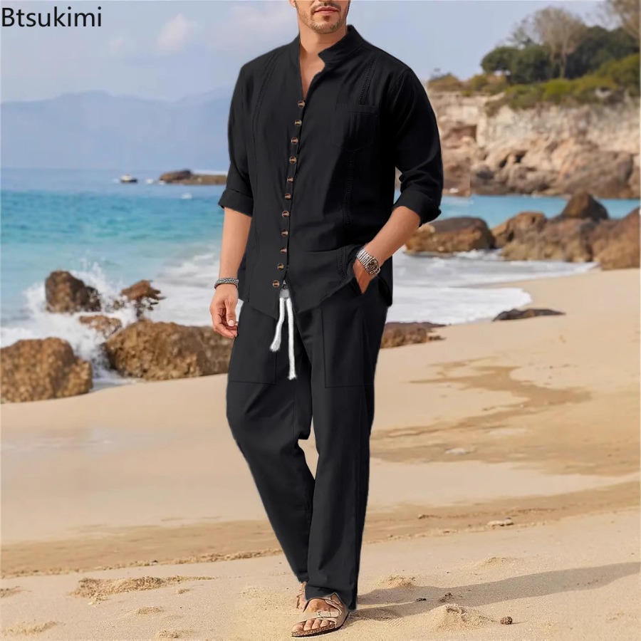 Conjunto Masculino Casual de P - Men'S Fashion Pants avaliação e preço