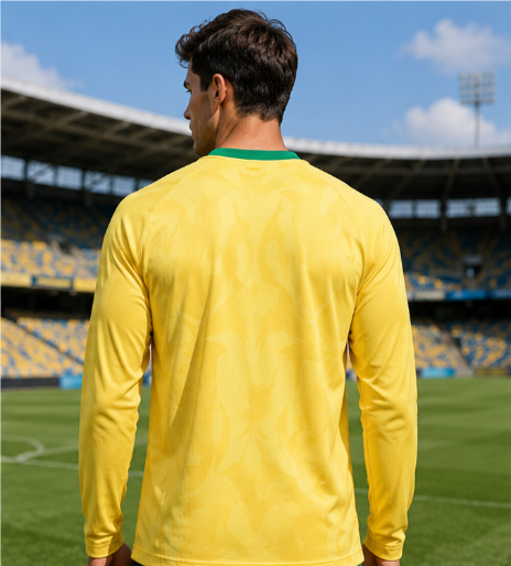 Camisa de Futebol de Manga Lon - Men'S Fashion Looks avaliação e preço