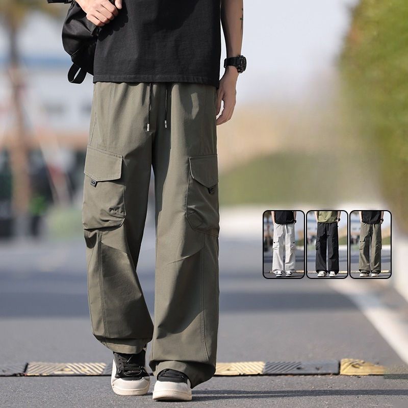 Calças Cargo Jogger Masculinas - Jogger Sweatpants Men avaliação e preço
